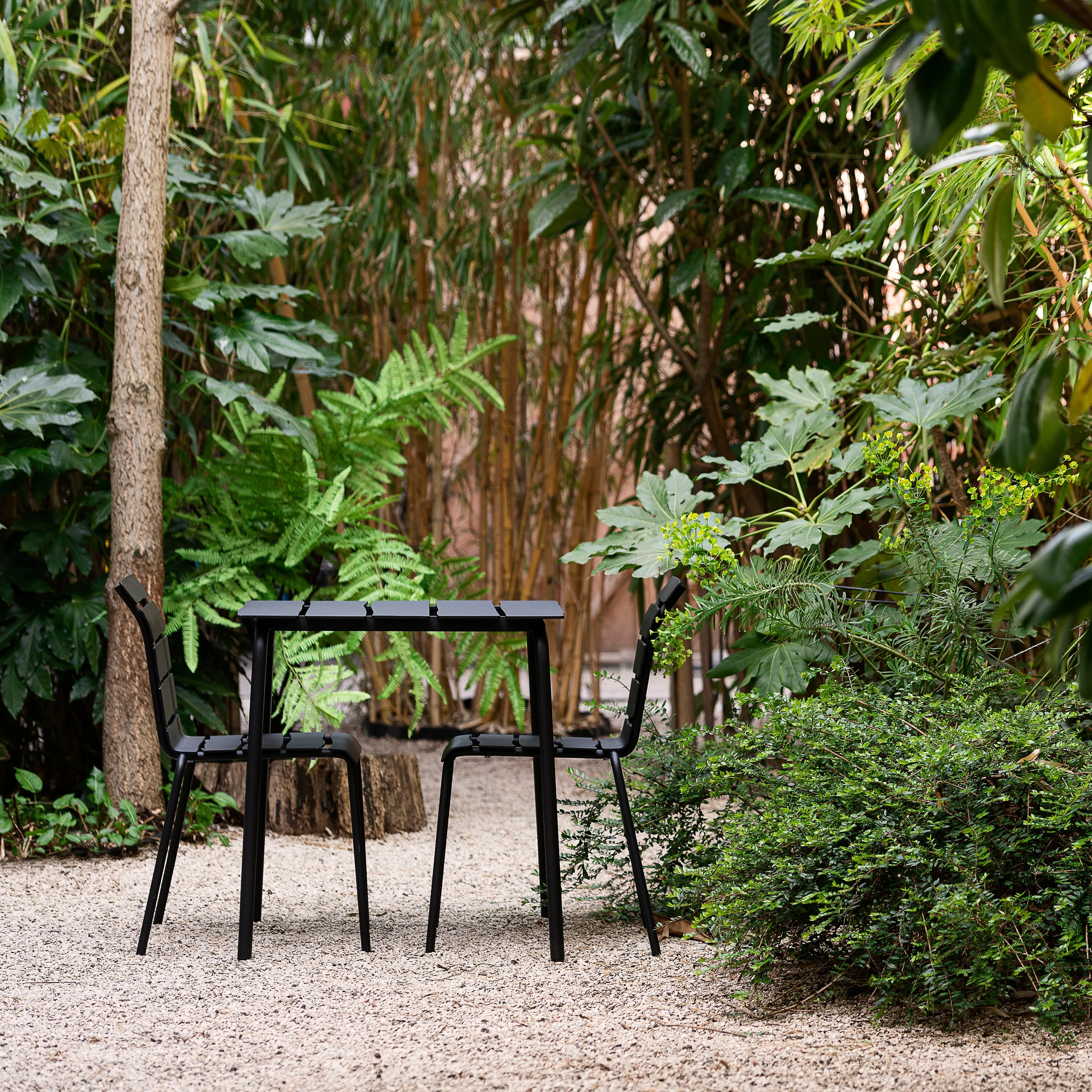 Aligned Outdoor Stacking Chair