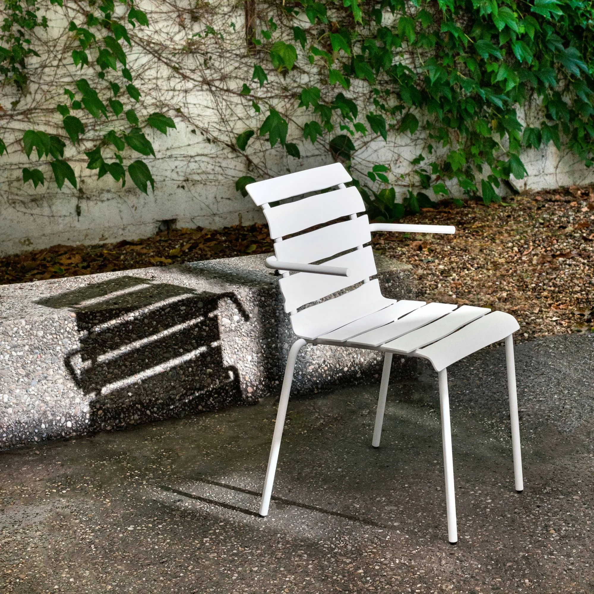 Aligned Outdoor Stacking Chair