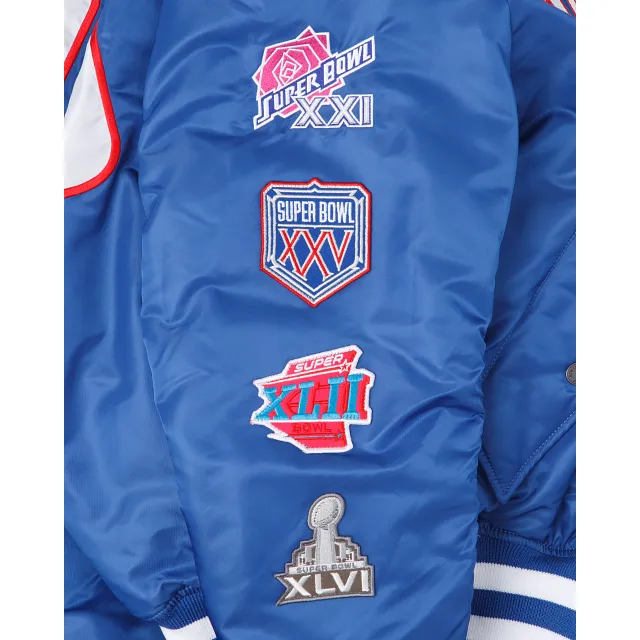 Alpha Industries X New York Giants MA-1 Bomber Jacket