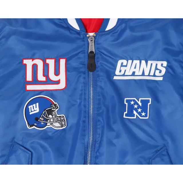 Alpha Industries X New York Giants MA-1 Bomber Jacket