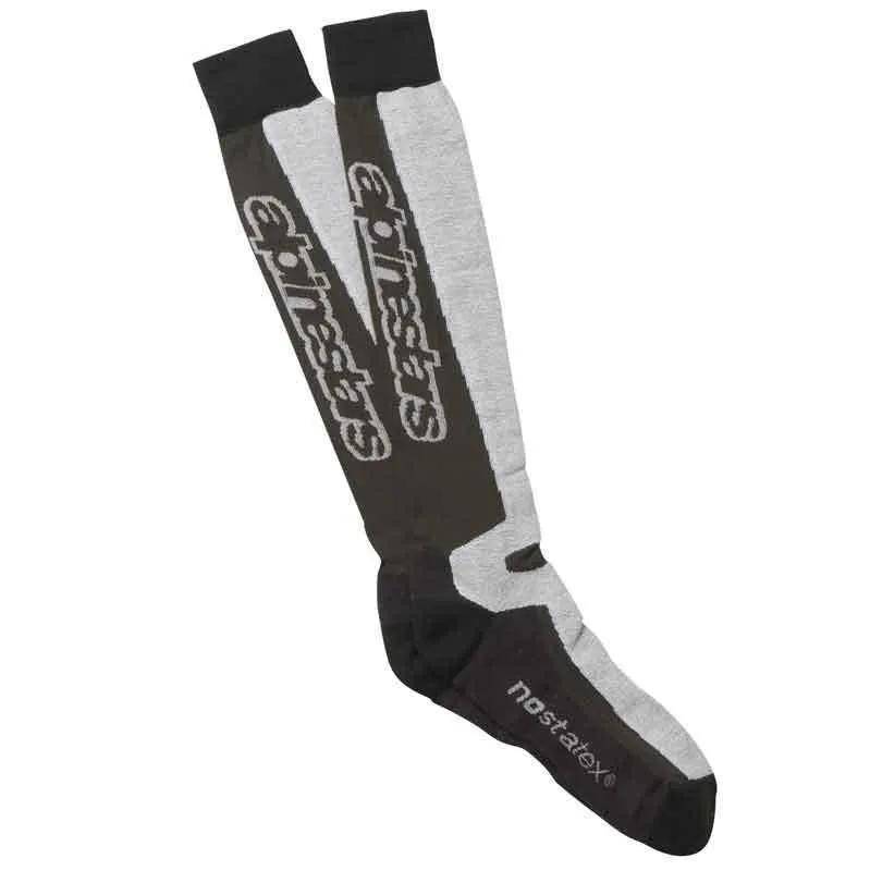 Alpinestars Thermal Tech Socks, Black/White