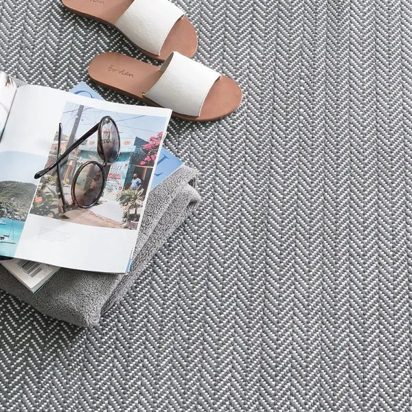 AS - Herringbone Shale Indoor / Outdoor Rug