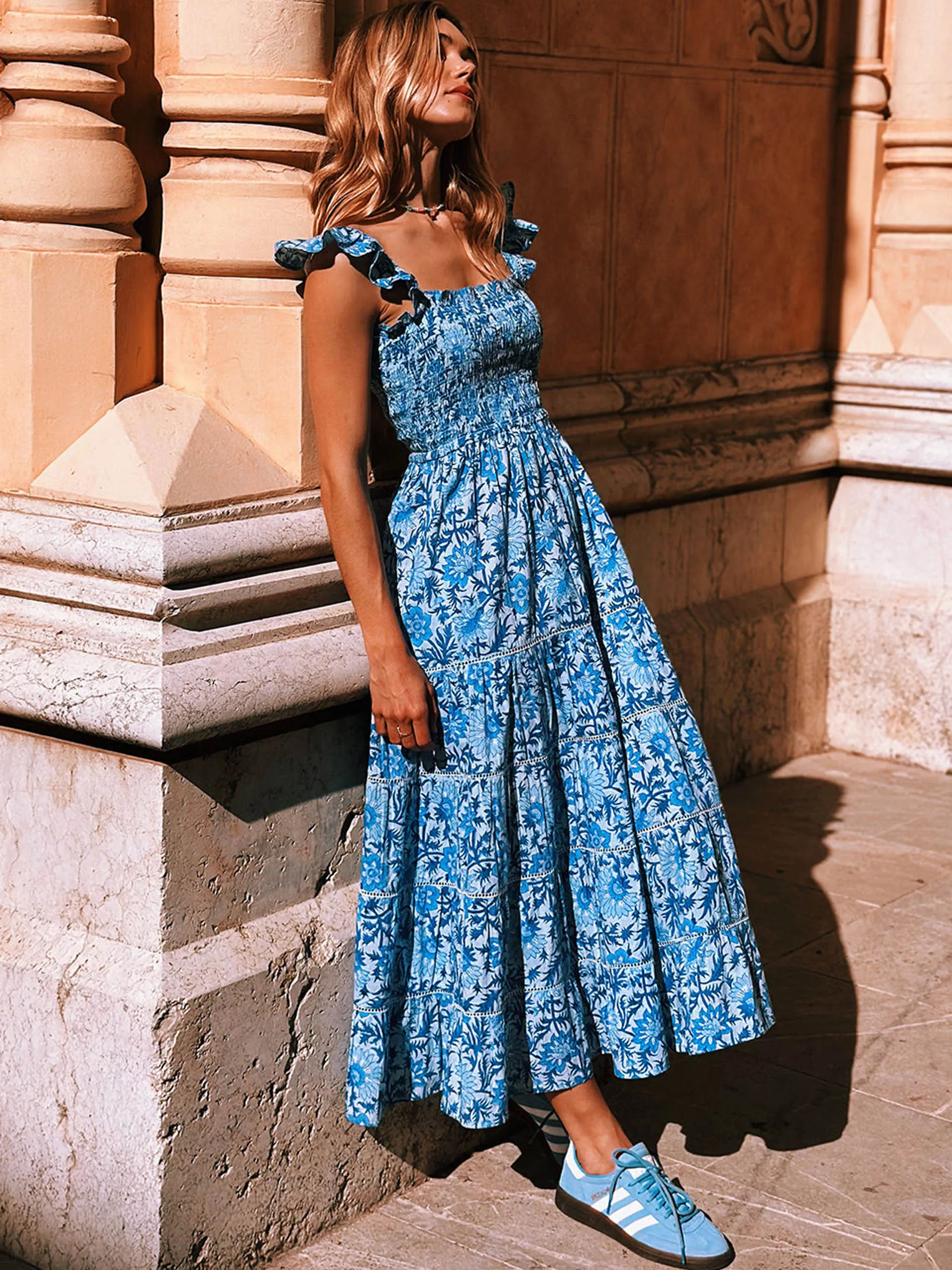 Azure rose jessica dress