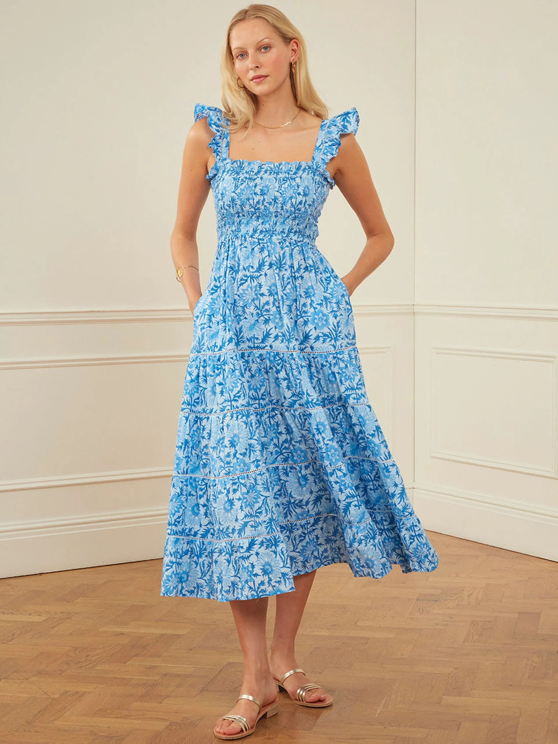 Azure rose jessica dress