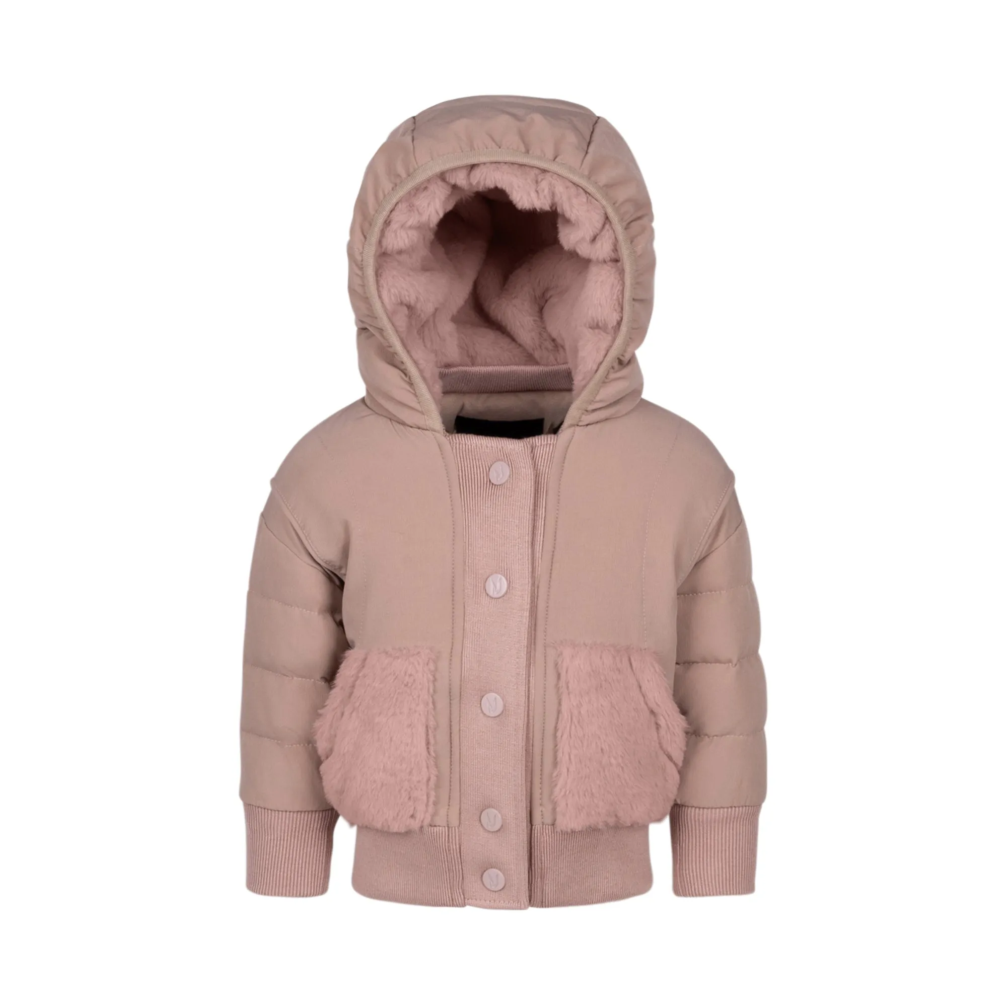 Baby Knit Coat - Blush