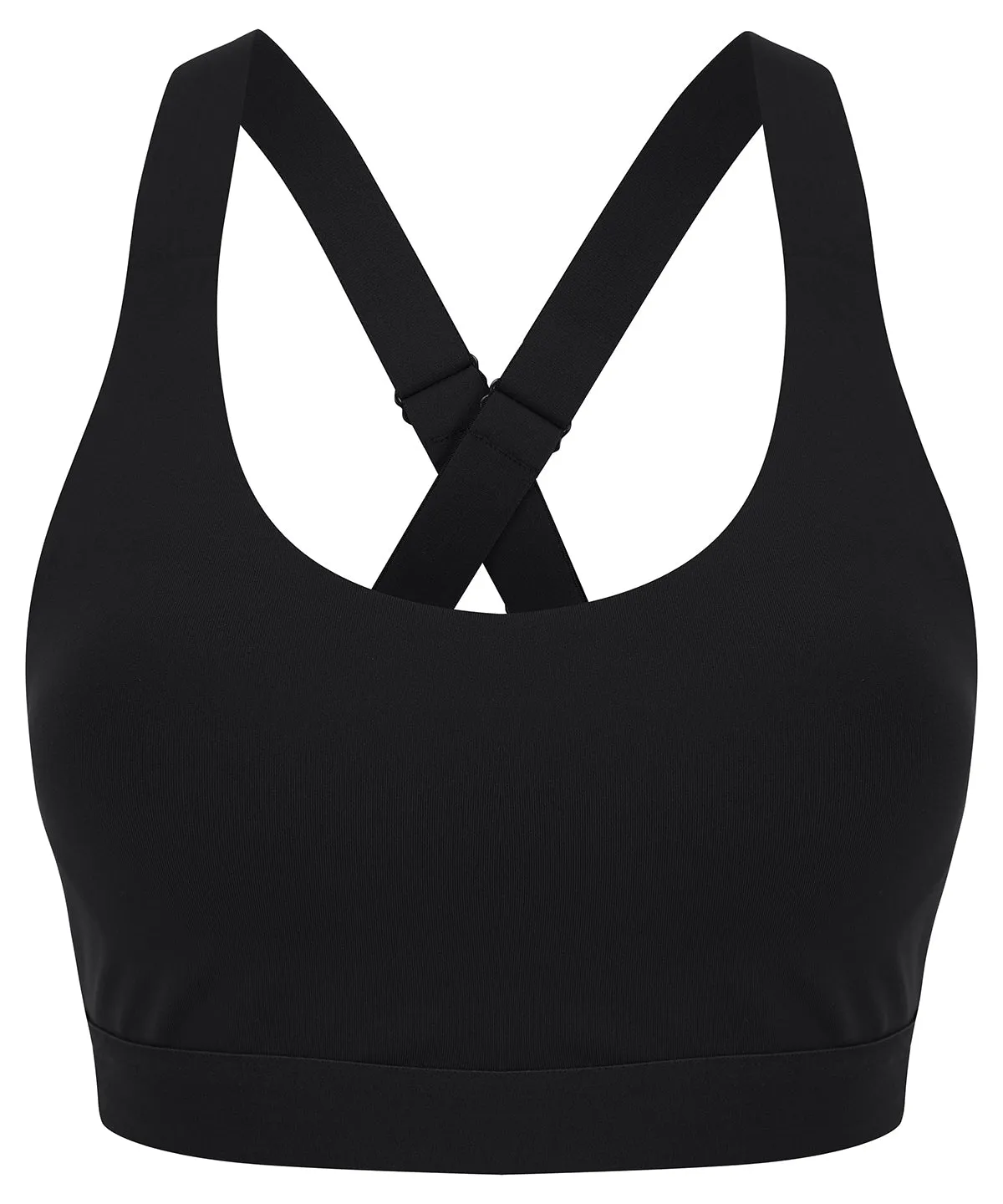 Black - Medium impact core bra