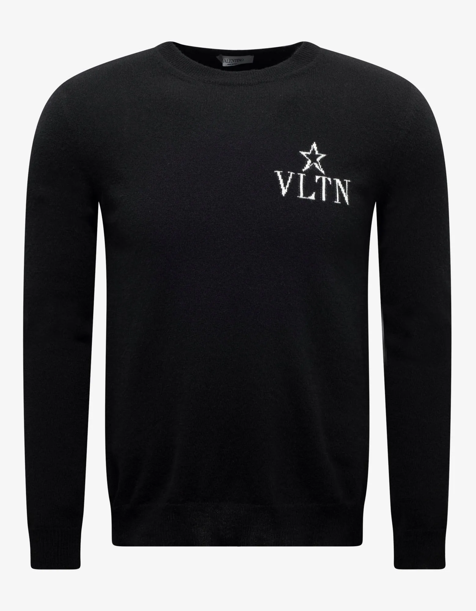 Black VLTNSTAR Cashmere-Blend Sweater