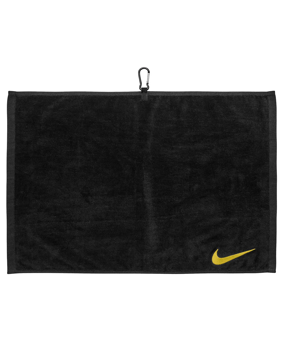 Black/Metallic Gold - Nike performance golf towel