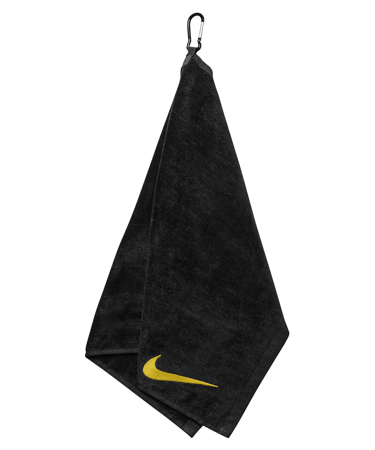 Black/Metallic Gold - Nike performance golf towel