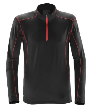 Black/Red - Pulse fleece pullover