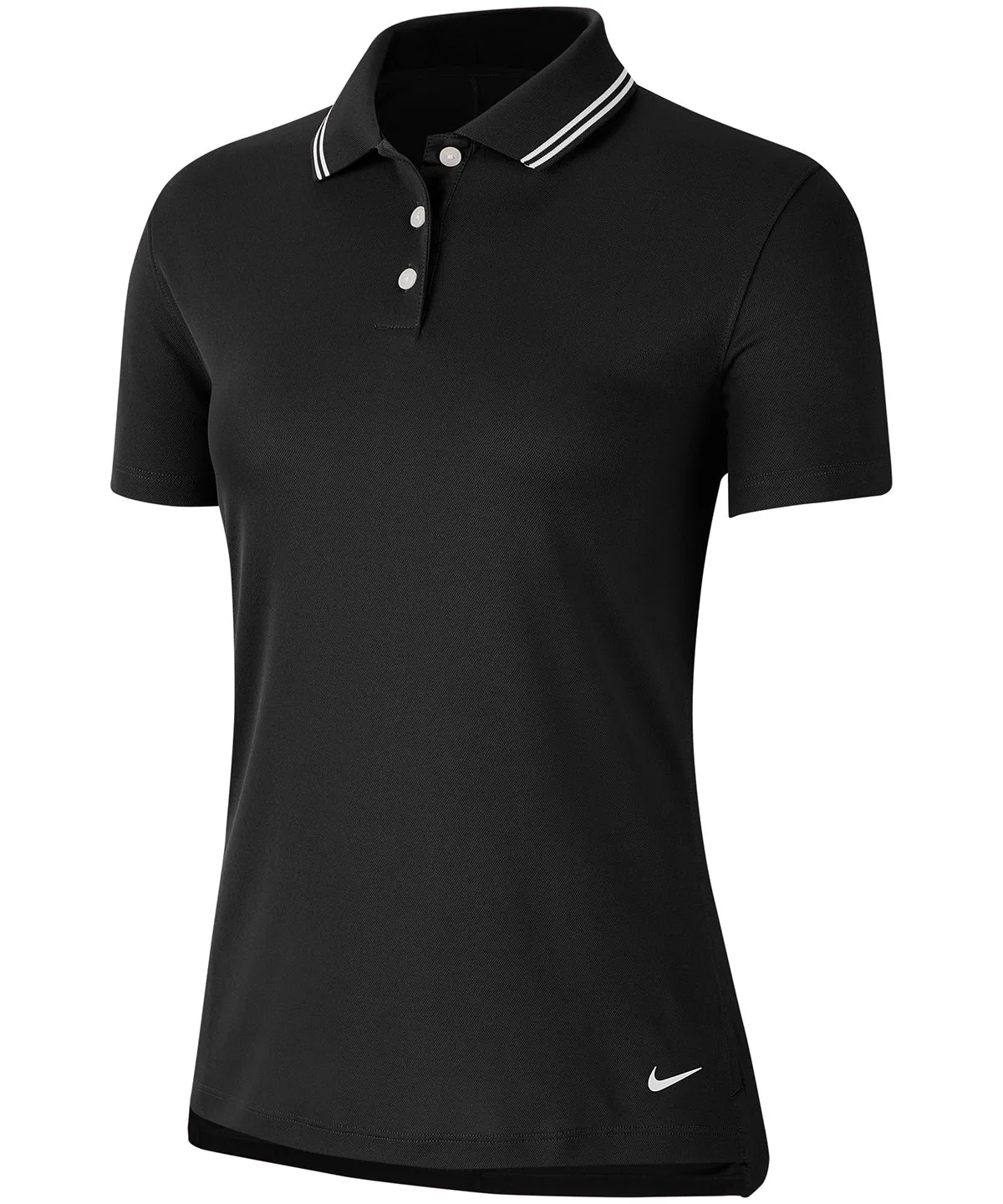 Black/White/White - Women's Nike dry victory polo