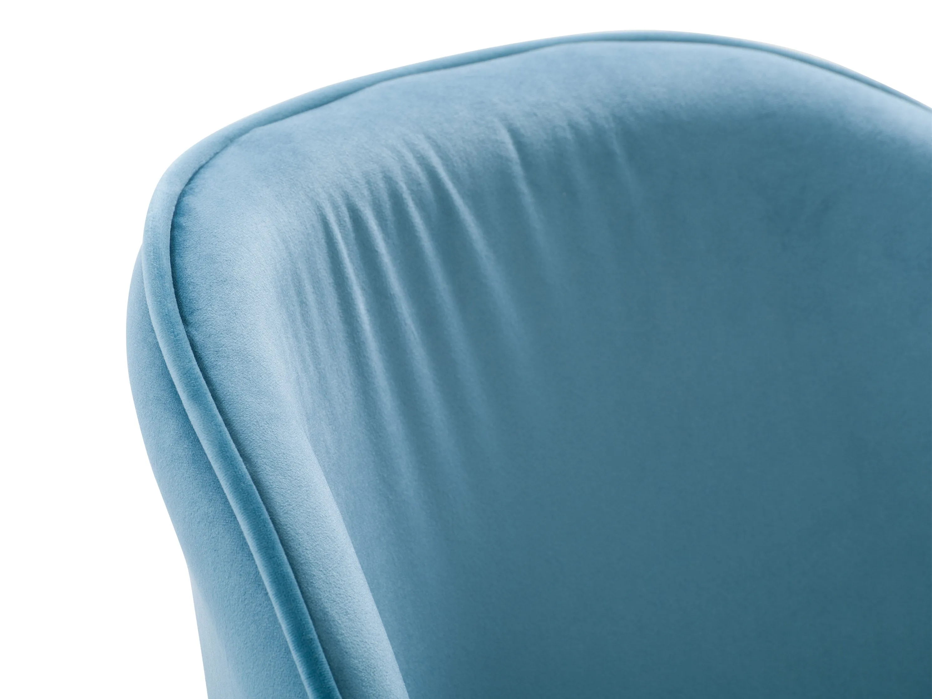 Blue Velvet Side Chair