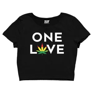 Bob Marley Crop Top - One Love