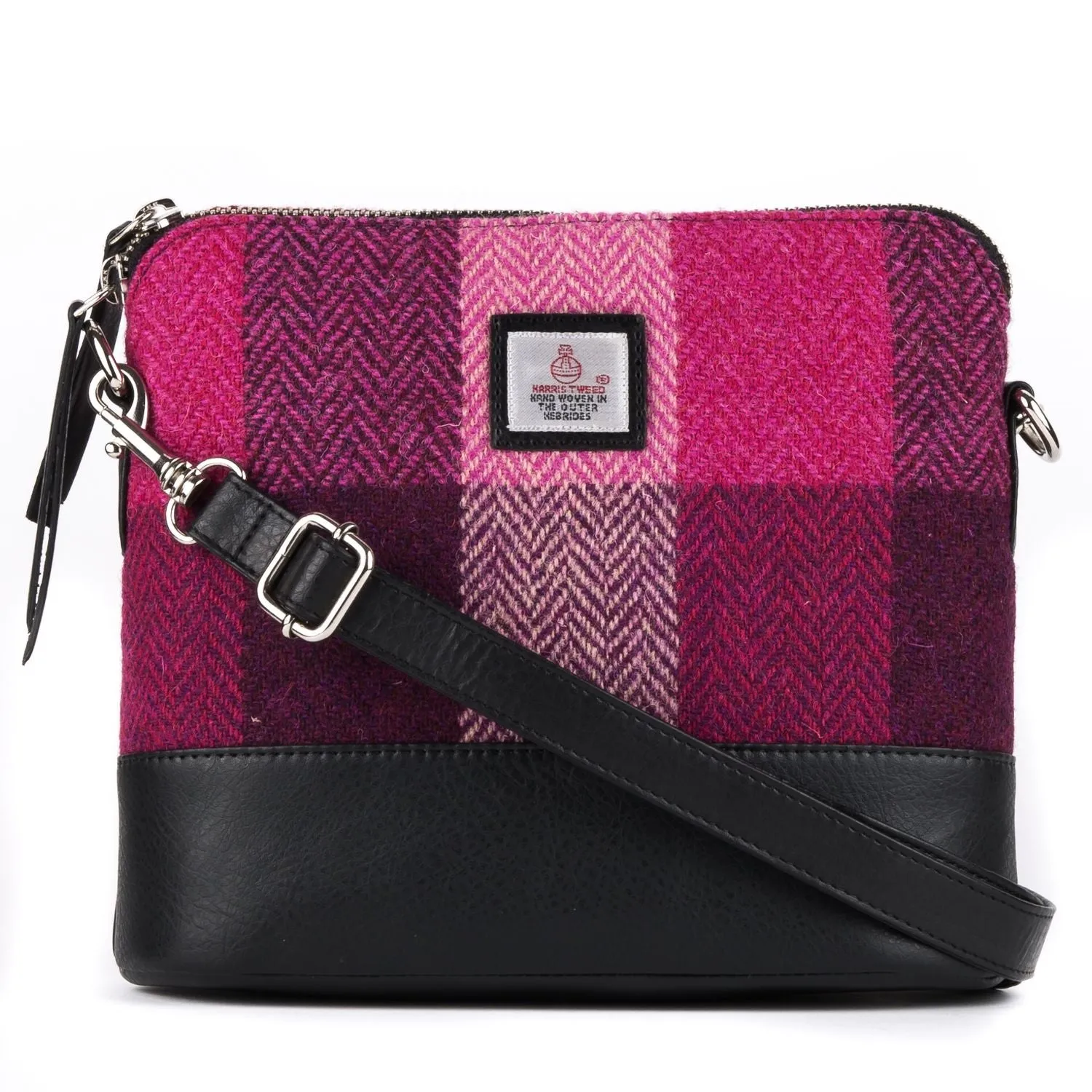 Bronte Moon | Yorkshire Harris Tweed | Scottish Heritage | Square Shoulder Bag