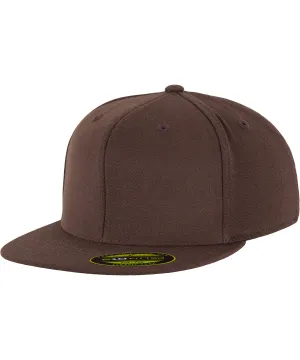 Brown - Premium 210 fitted cap (6210)