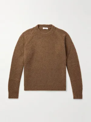 Bruno brushed-cashmere sweater