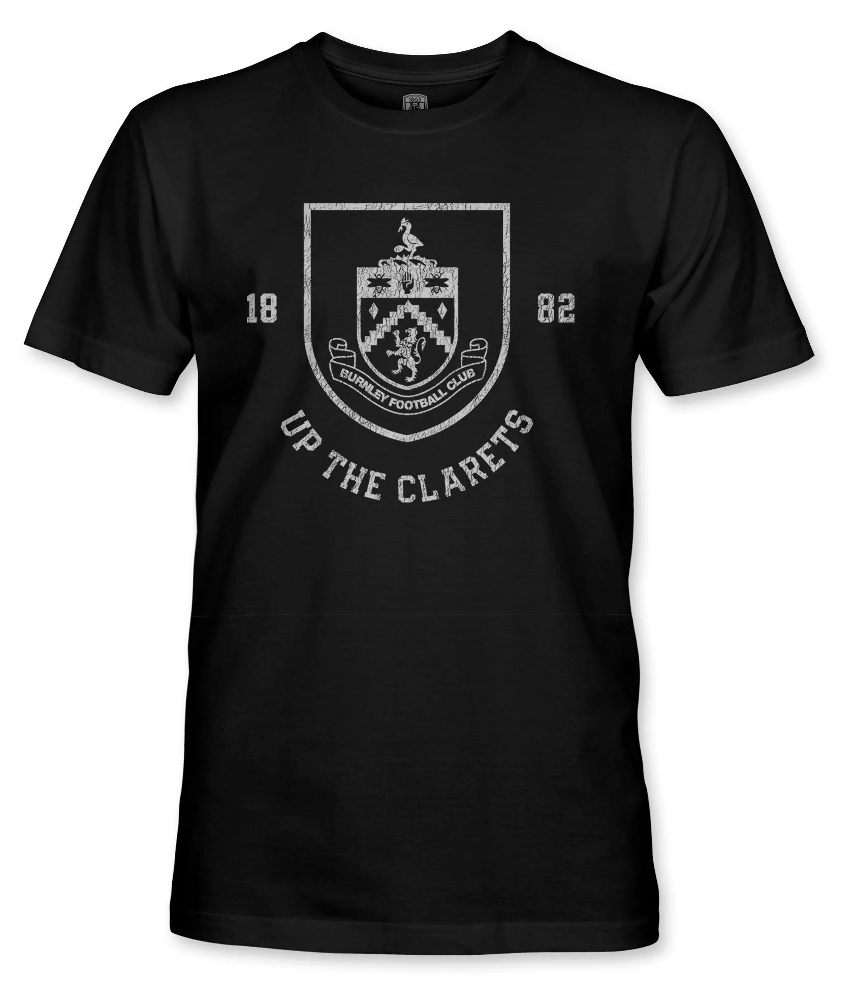 Burnley FC Established Location Cotton T-Shirt - Black