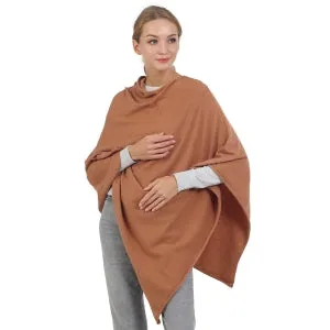 Cashmere Blend Poncho