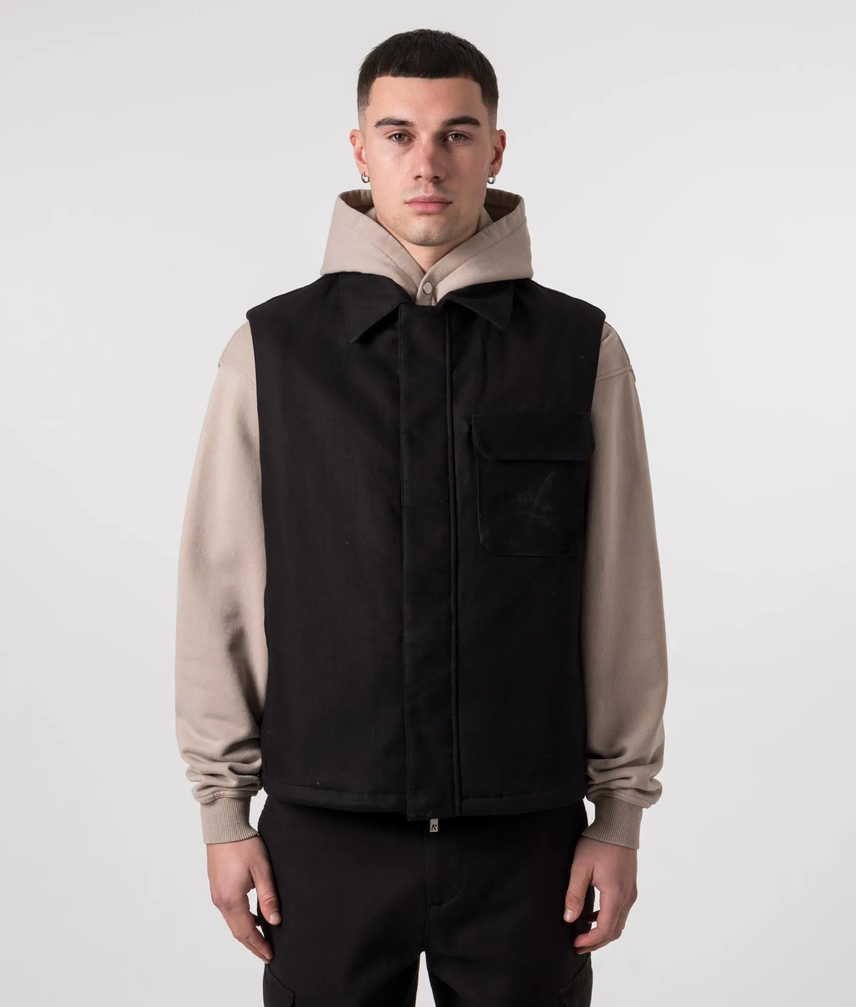 Collared Gilet