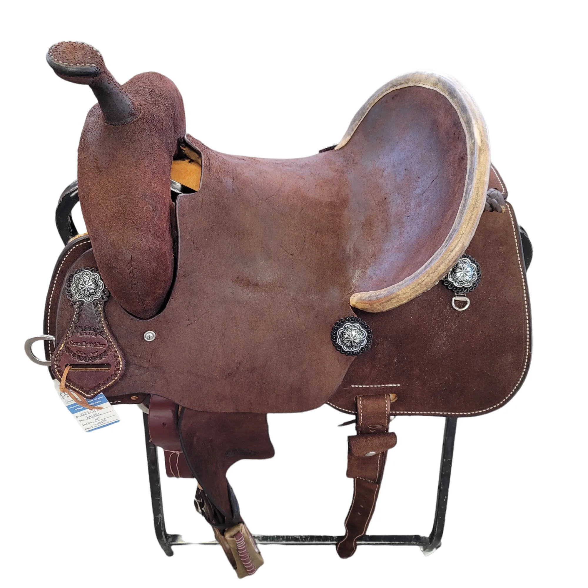 Connolly's Barrel Saddle - 14" - #B2204(2)