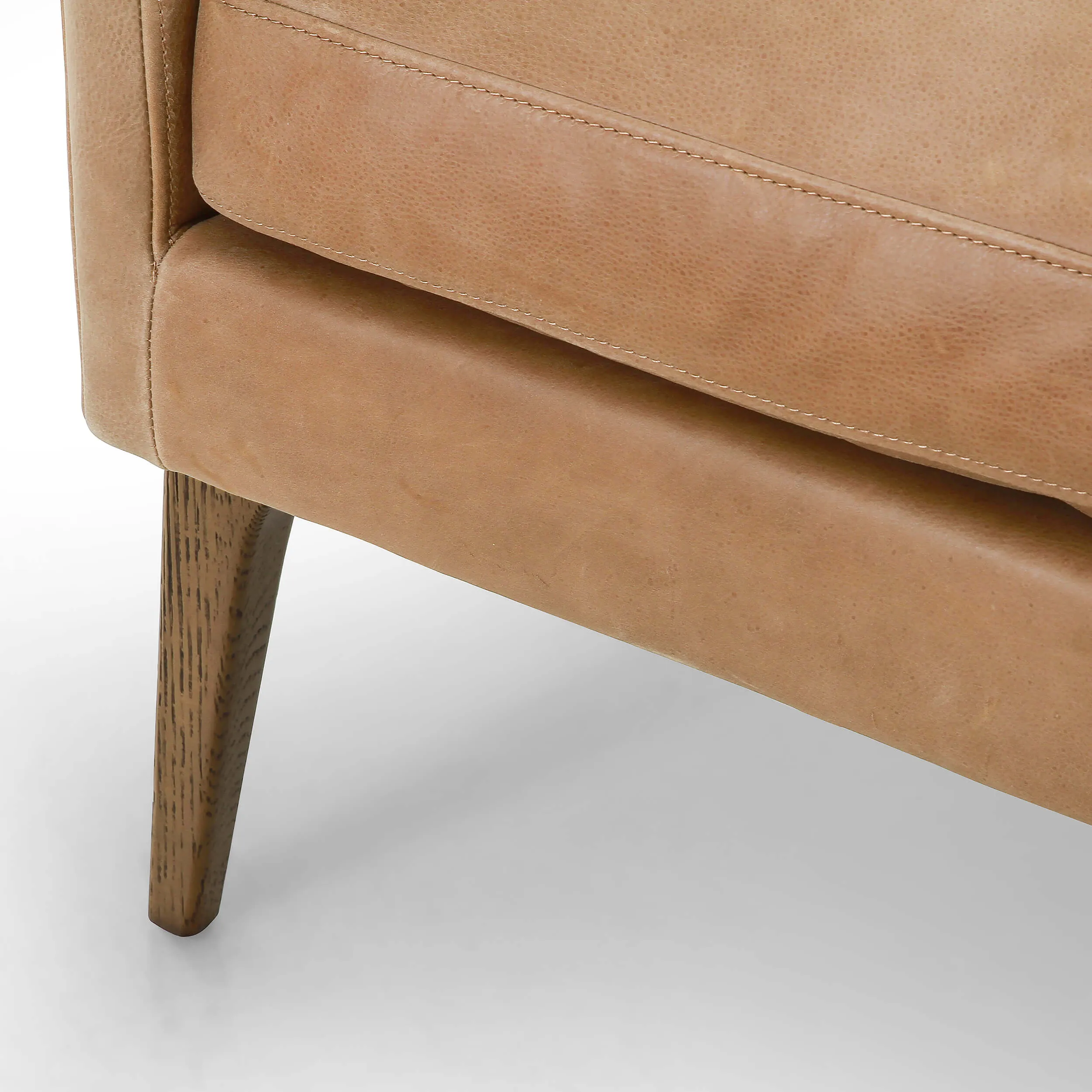 Copeland Leather Chair, Palermo Drift