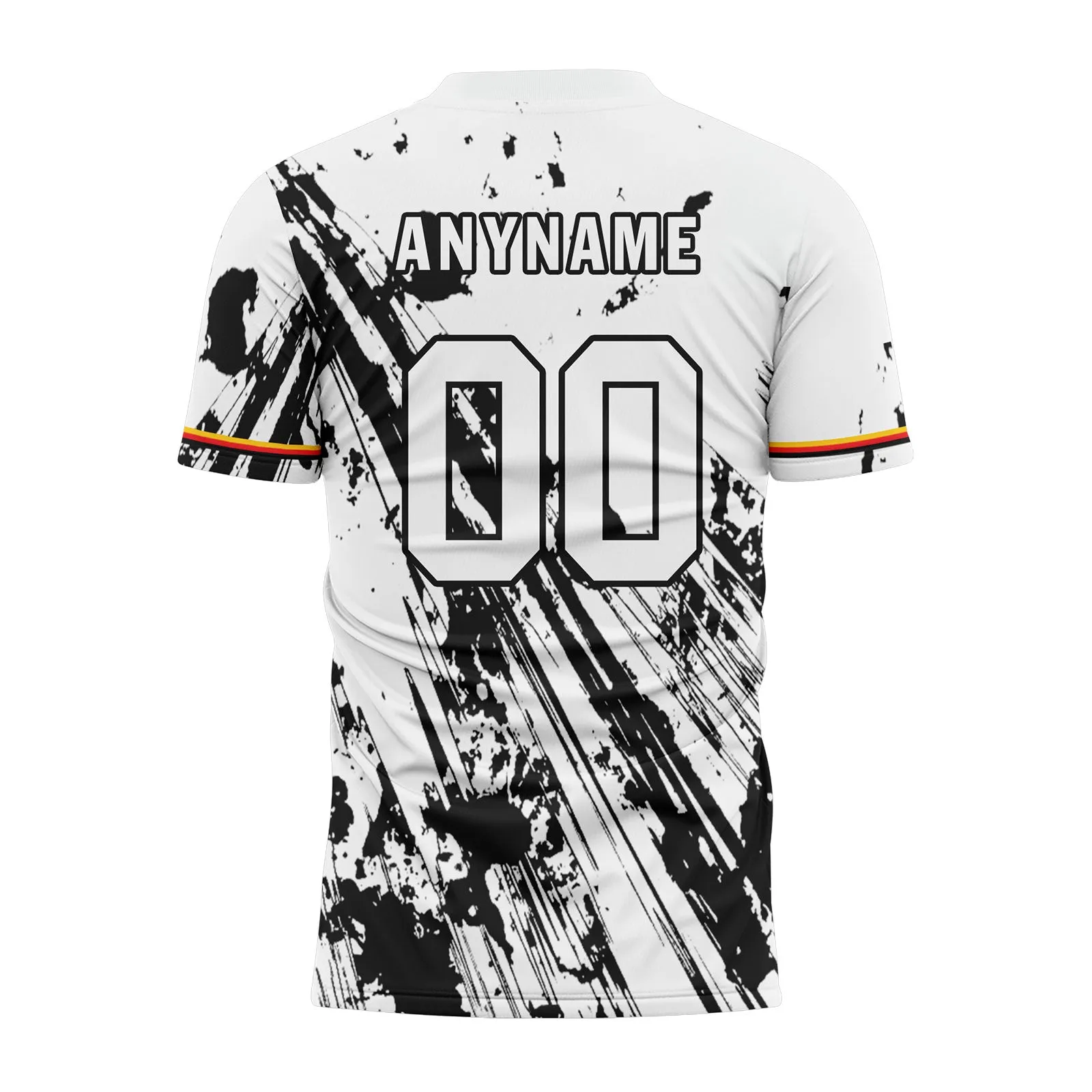 Custom White Black Soccer Sets Jersey Personalized SCJ101-D28010