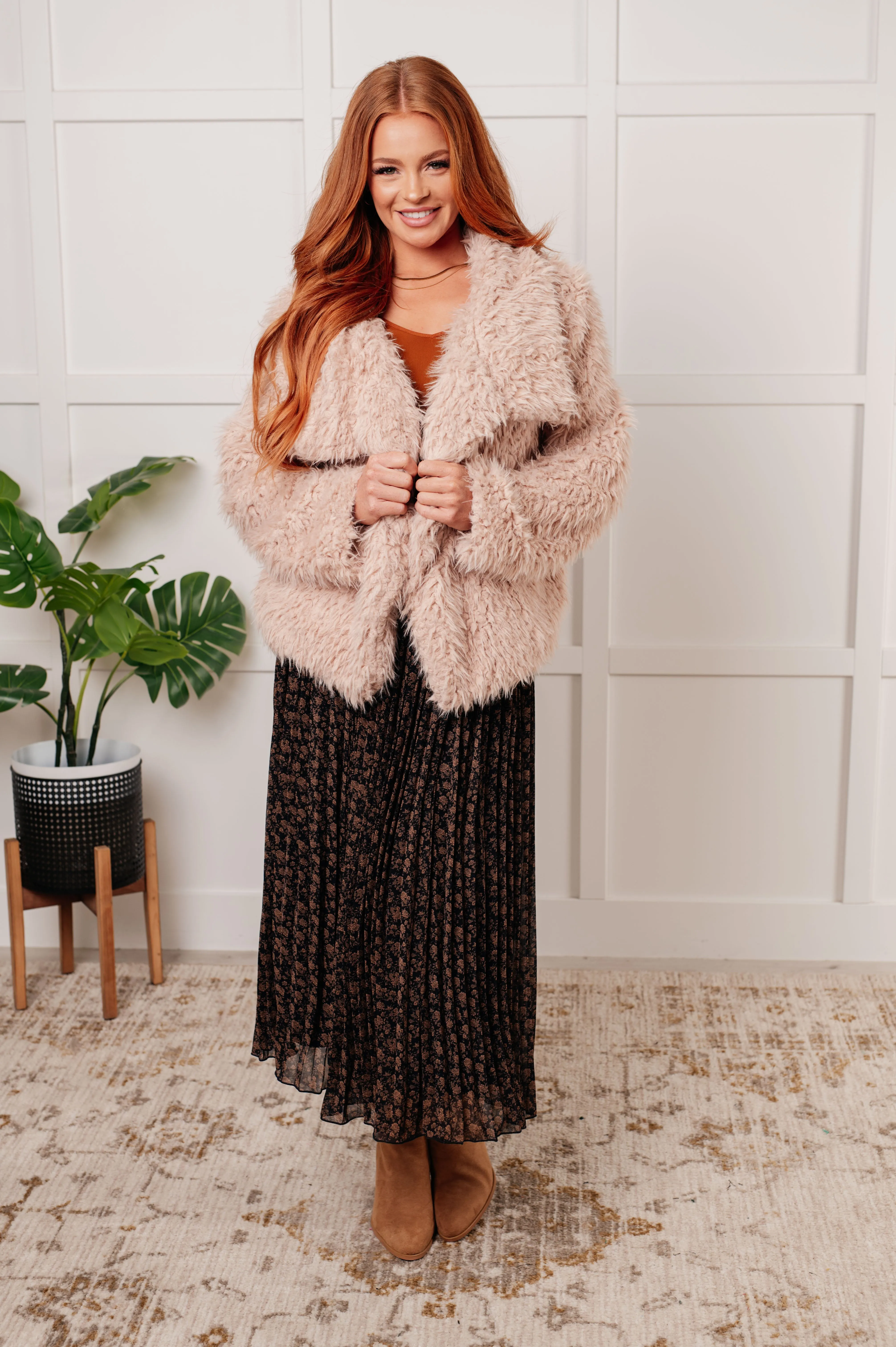 Disco Queen Faux Fur Coat - 11/8