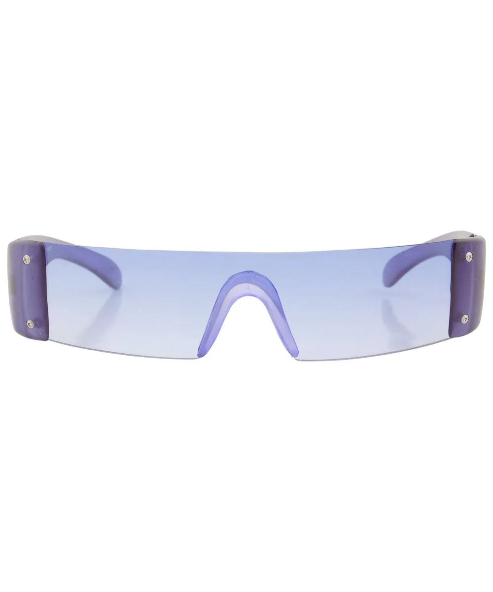 DRATZ Blue Fashion-Forward Sunglasses