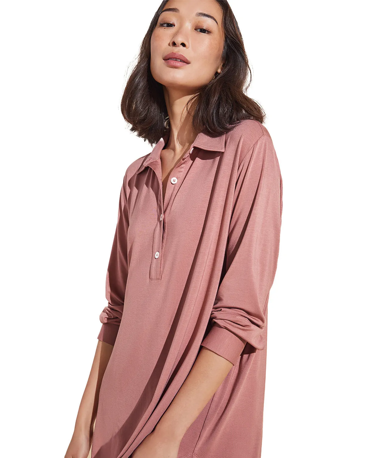 Eberjey Sleepshirt Rose - 1 MED LEFT