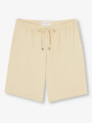 Ecru Basel Micro Modal Stretch Men's Lounge Shorts