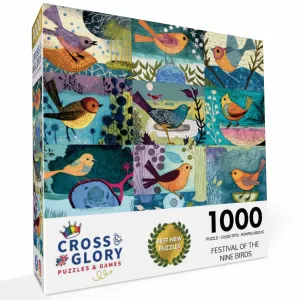 Festival of The Nine Birds - 1000 Piece Jigsaw Puzzle