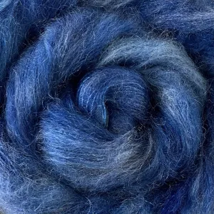 Fine Fluff Yarn - Sapphire Variegated