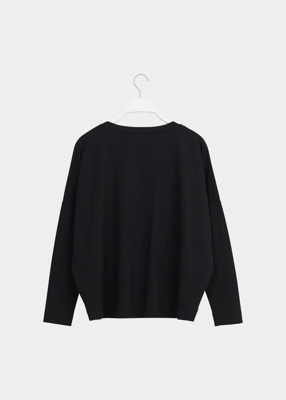 Giant Shirt Black Lyocell