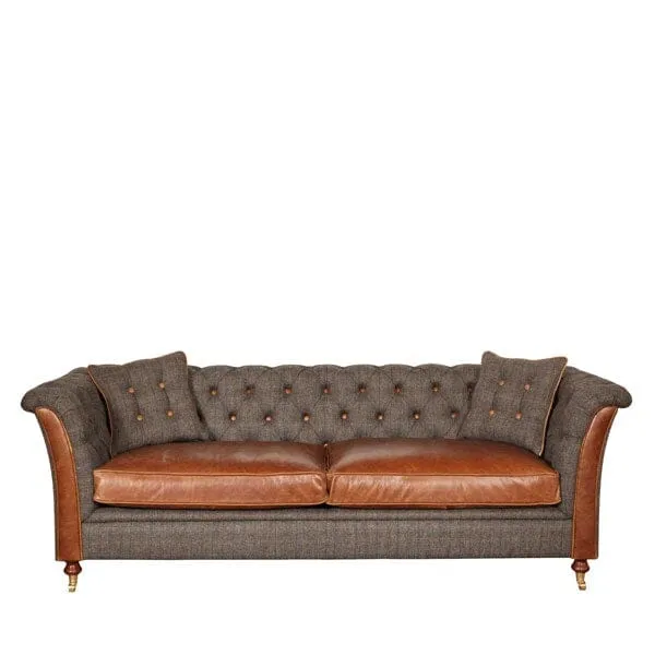 Granby 3 Seater Sofa - Moreland Harris Tweed