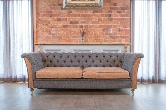 Granby 3 Seater Sofa - Moreland Harris Tweed