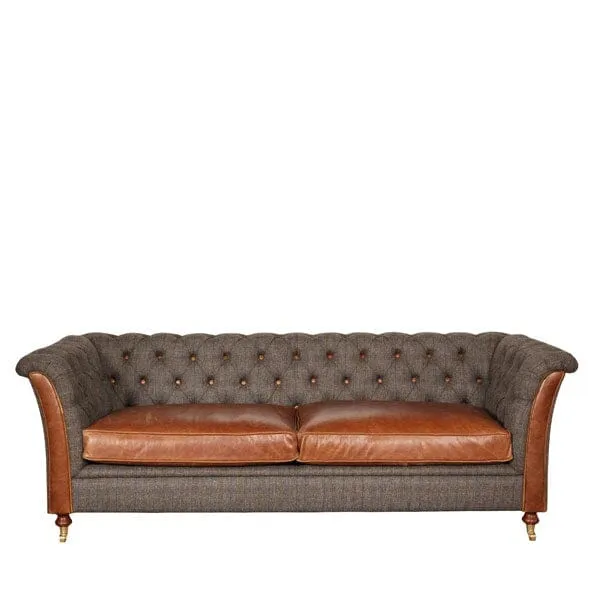 Granby 3 Seater Sofa - Moreland Harris Tweed