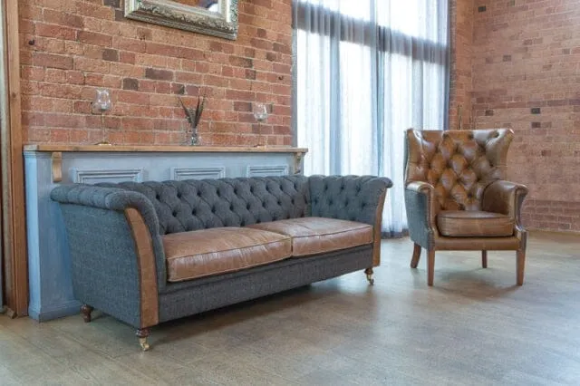 Granby 3 Seater Sofa - Moreland Harris Tweed