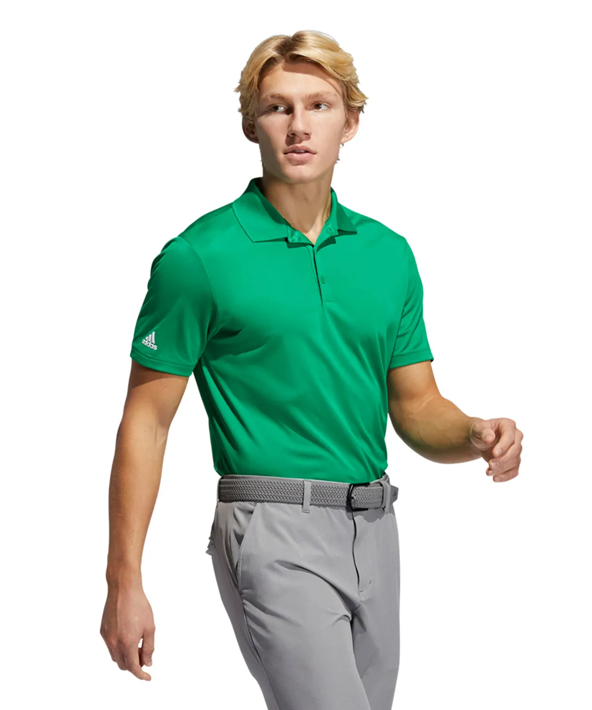 Green - adidas® Performance polo