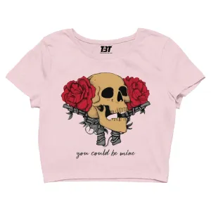 Guns N' Roses Crop Top - You Could Be Mine