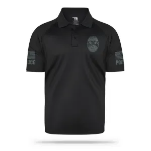 [HAINES BOROUGH PD] Men's Performance Polo [BLK/GRY]