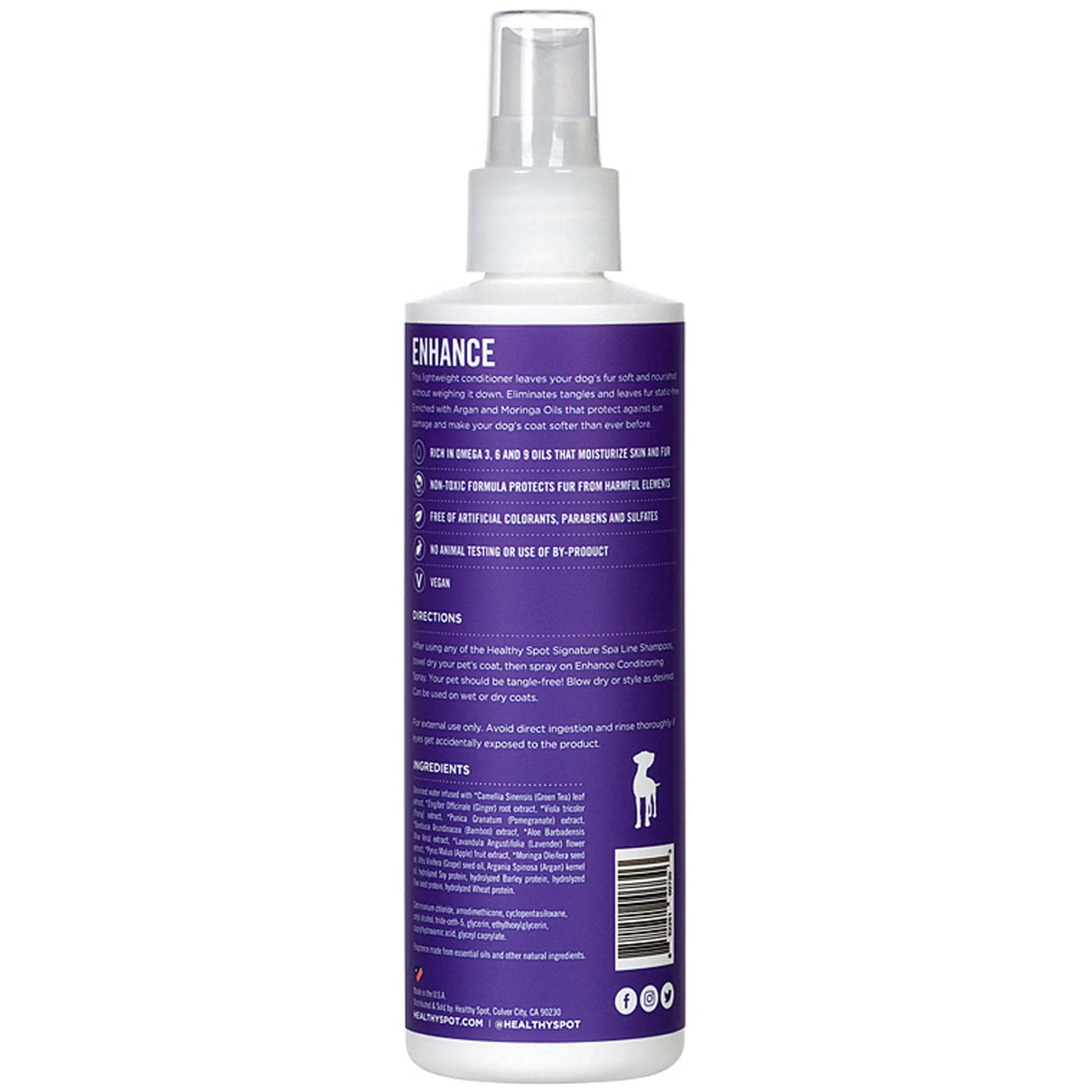 Healthy Spot Signature Spa Enhance Conditioning Spray For Dogs - 9oz