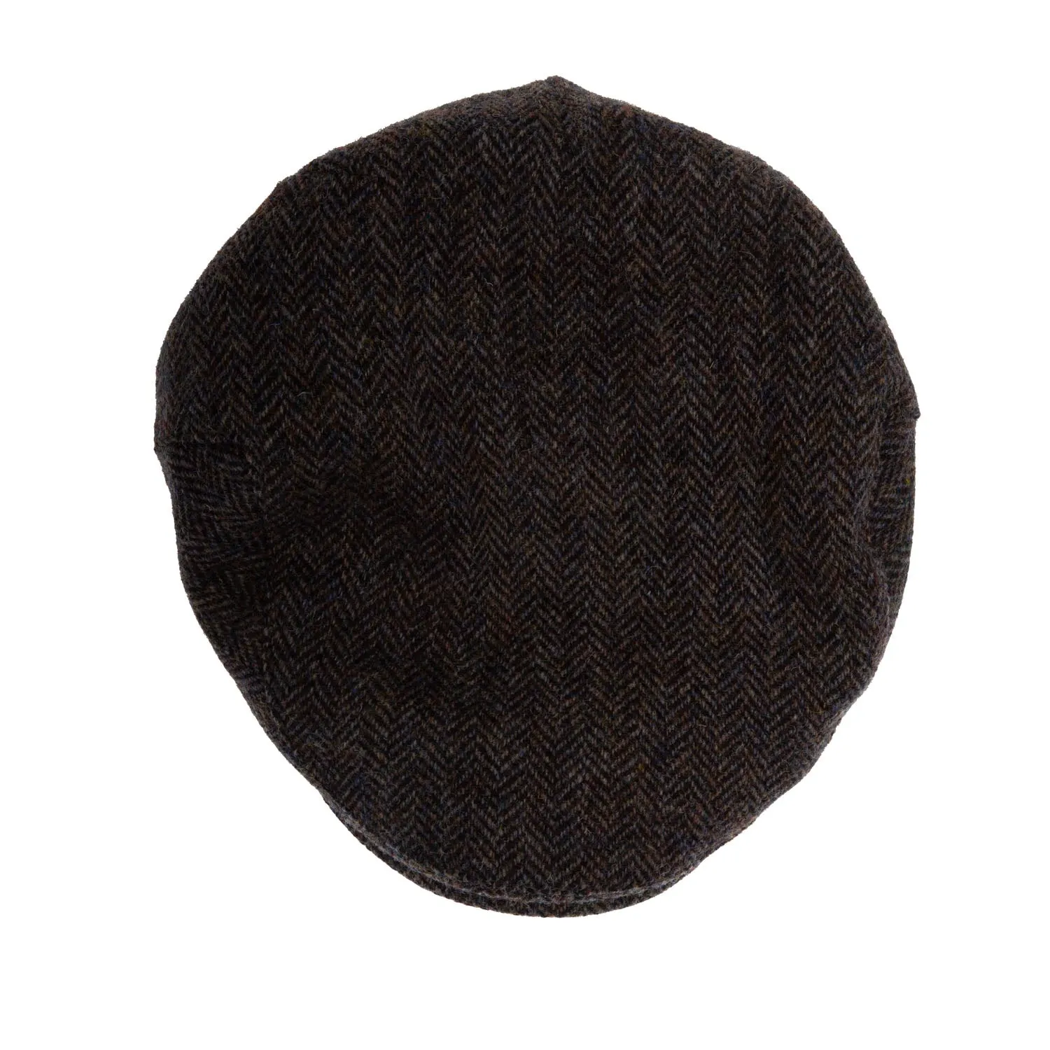 Highland Harris Tweed Flat Cap Slate Hb