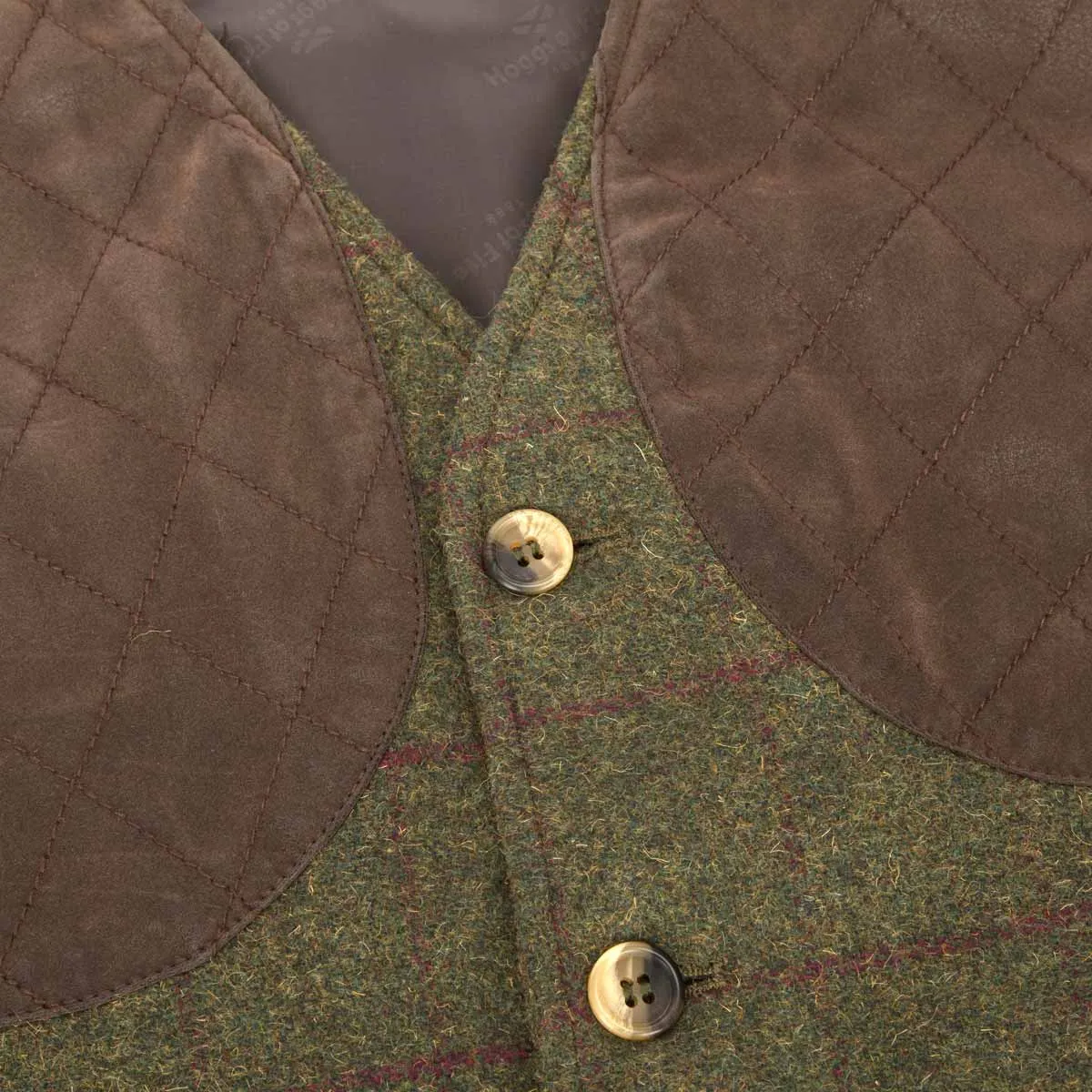 Hoggs of Fife Tummel Tweed Field Waistcoat