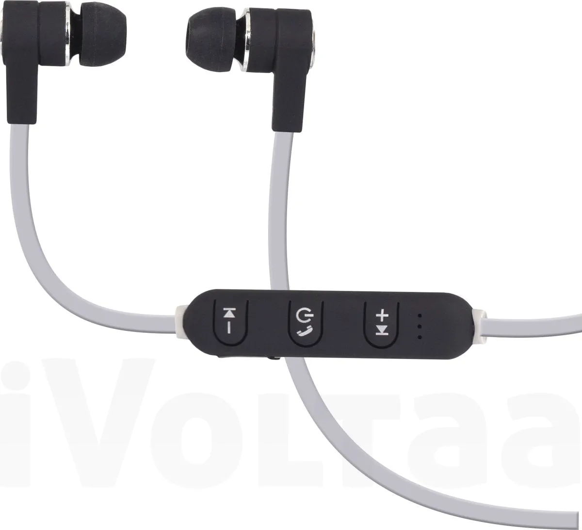 iVoltaa E11 Wireless Headset in-Ear Headphones with Mic - Black