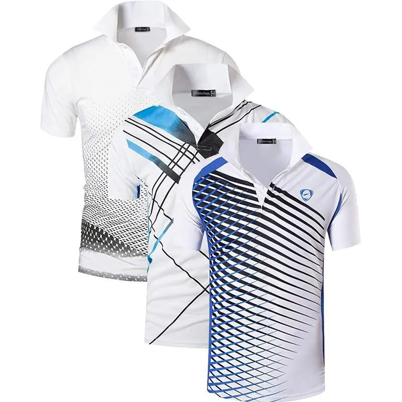 Jeansian 3 Pack Men's Sport Tee Polo Shirts POLOS Polo shirts Golf