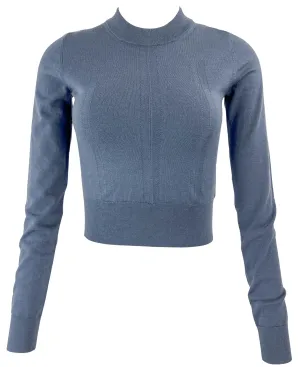 Joseph Cashmere Blend Sweater in Storm Blue