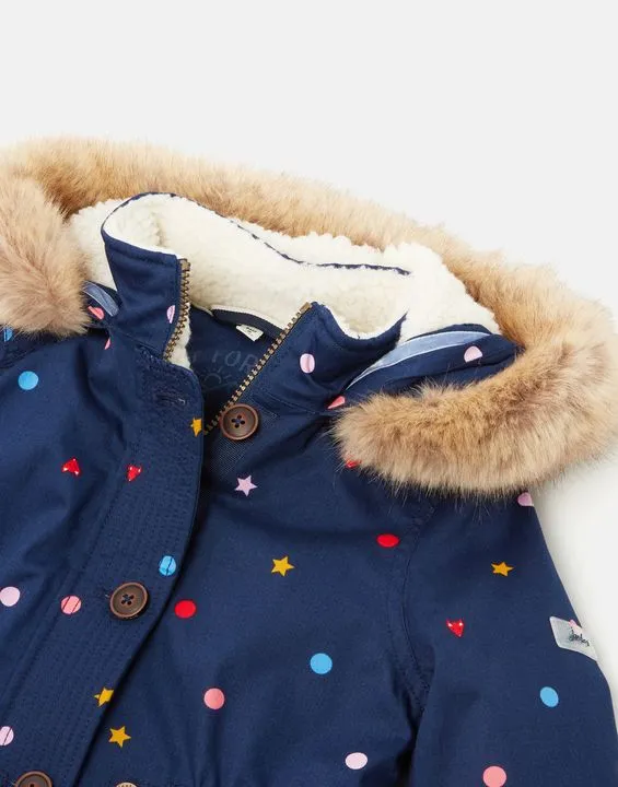 Joules Girls Alix Waterproof Parka