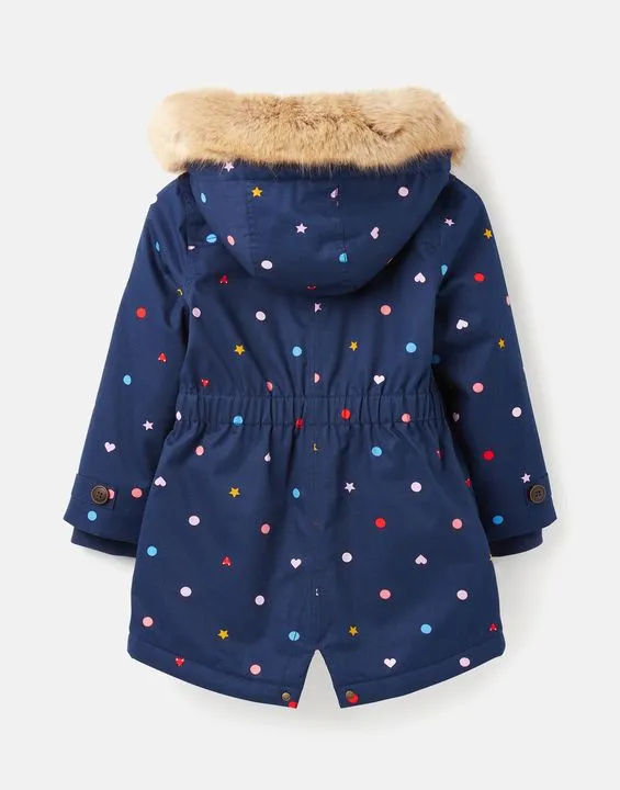 Joules Girls Alix Waterproof Parka