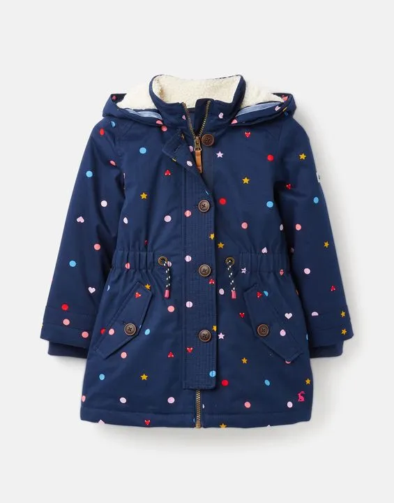 Joules Girls Alix Waterproof Parka