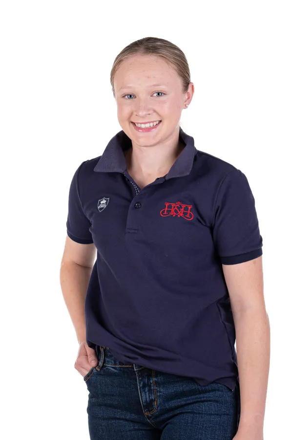 Junior Fitted Polo - EK10 Navy